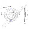 Disque de Déchaumeur Mulcheur Agrisem 508x5 - DIS-553