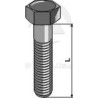 Boulon de machine M12 - DIN931 - 12.9 - AG008868