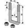 Boulon étrier - M12x1,75 - AG004519