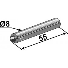 Goupille de serrage - Ø8x55