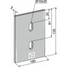 Racloir pour rouleaux packer - Lely - 1.1606.4078.0