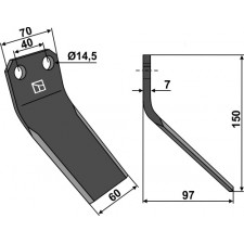 Dent rotative - Maletti - MA1305079